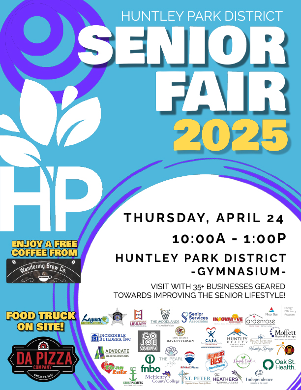 Huntley Park District Senior Fair 2025, April 24