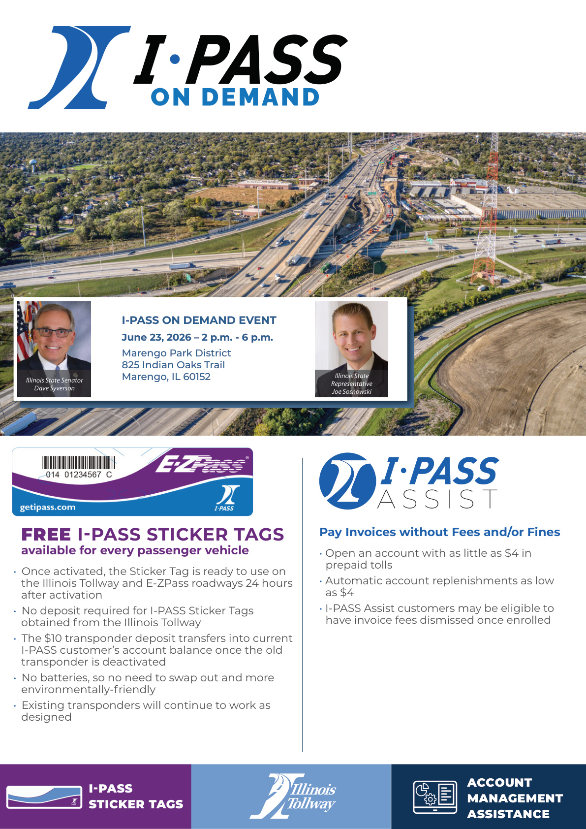 I-PASS On Demand – Marengo